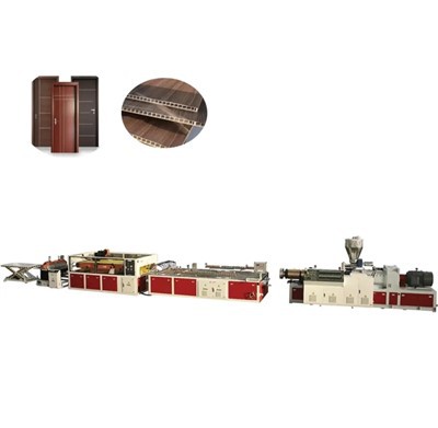 Linea di produzione di pannelli a parete per pannelli per porte in PVC