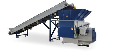 Trituratore piccolo ad albero singolo